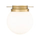Calhoun 1-Light Flush Mount