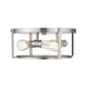 Halcyon 3-Light Flush Mount