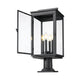 Hartwell 4-Light Outdoor Pier Mounted Fixture