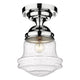 Vaughn 1-Light 10" Flush Mount