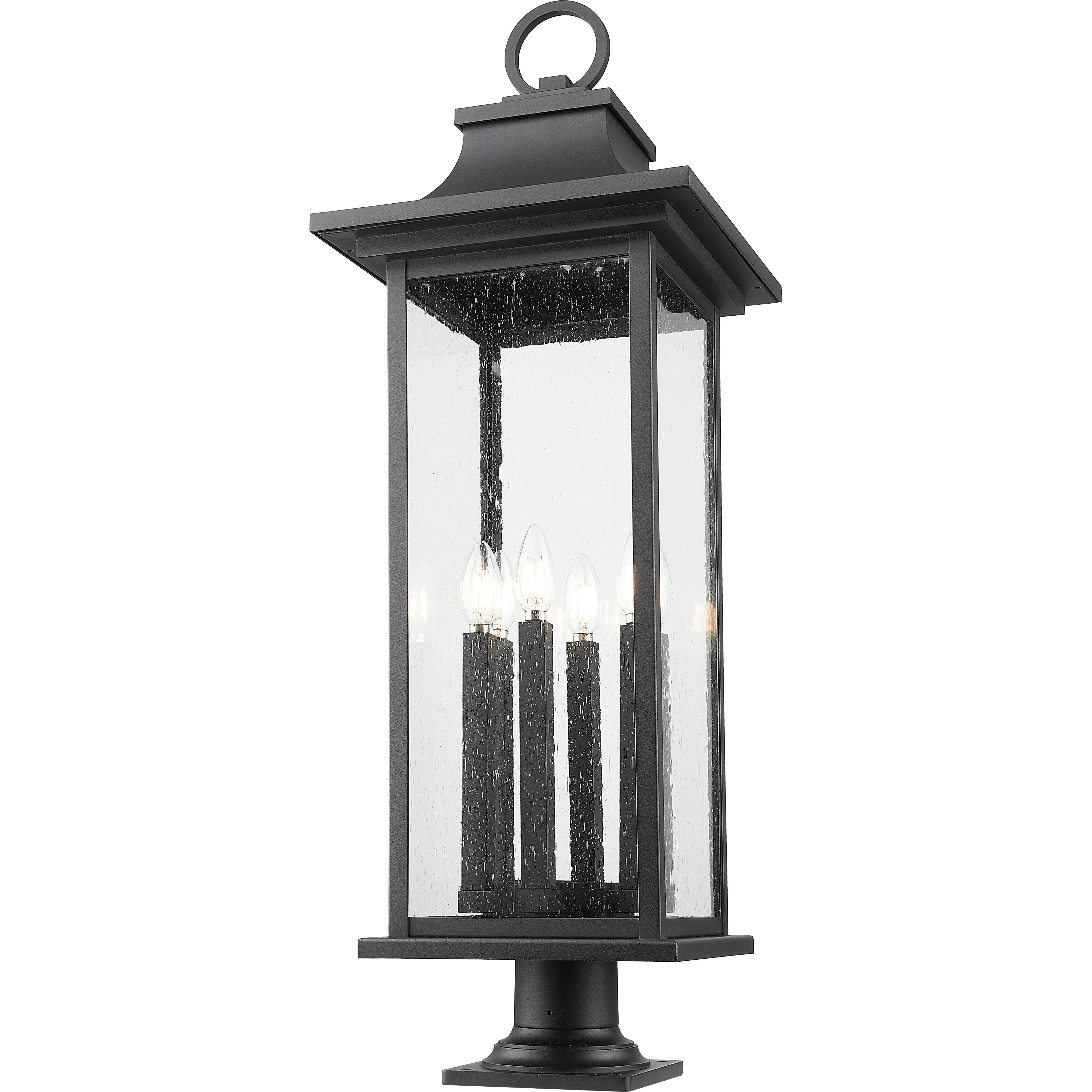 Tiberius 6-Light Outdoor Pier Mounted Fixture