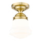 Vaughn 1-Light 10" Flush Mount