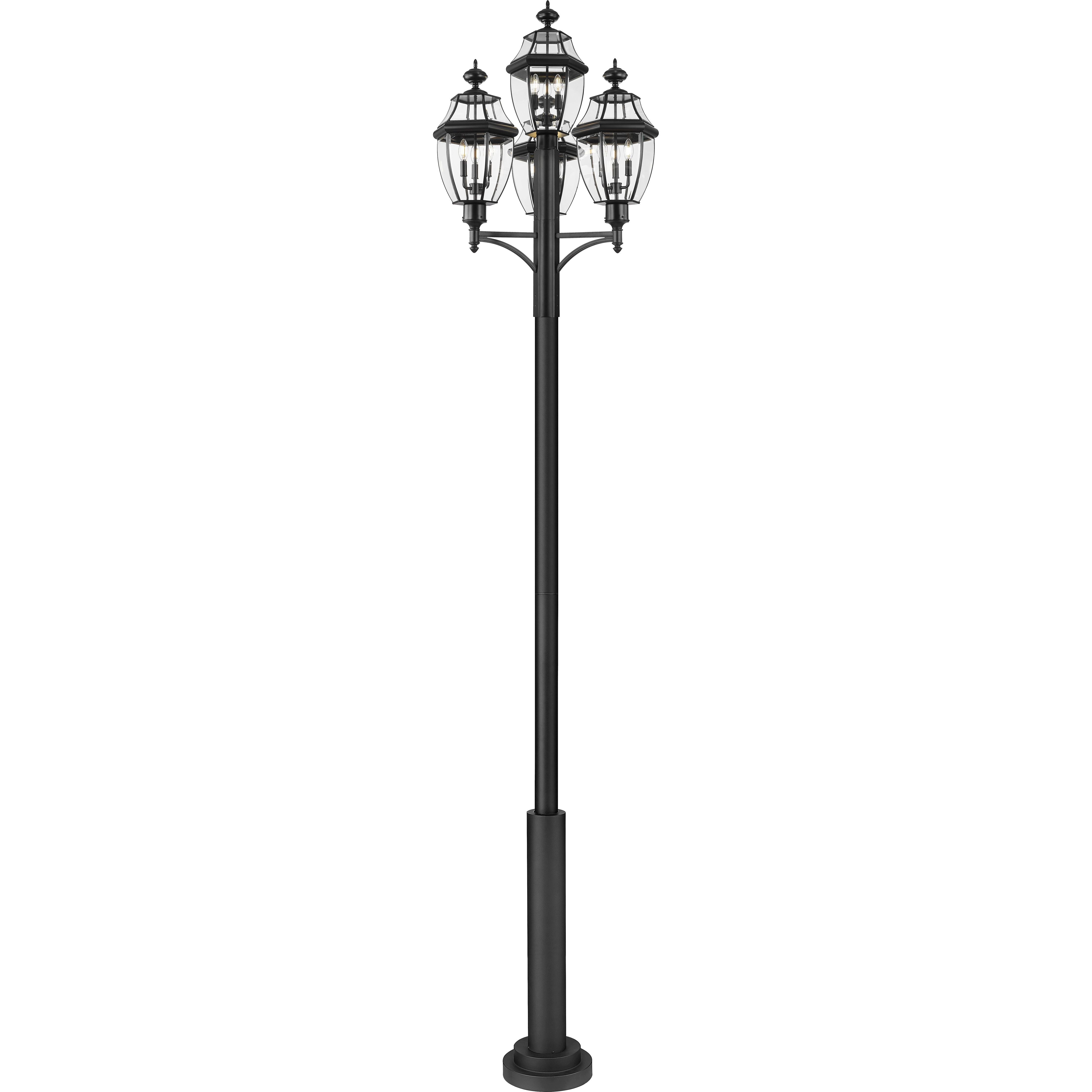 Westover 12-Light Outdoor Post Mount Fixture