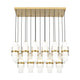 Cayden 17-Light Linear Chandelier