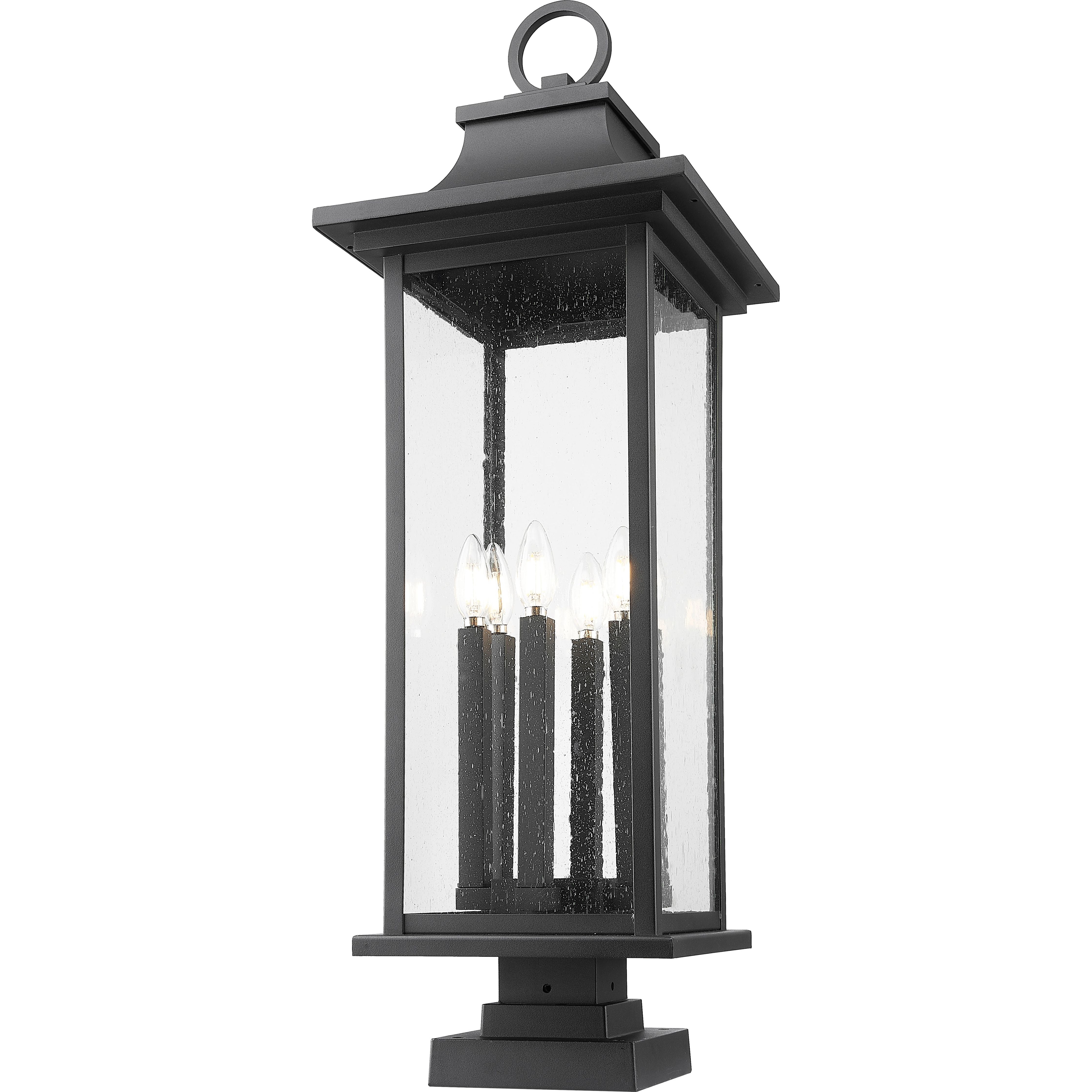 Tiberius 6-Light Outdoor Pier Mounted Fixture