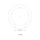 Multi Point Canopy 5-Light Ceiling Plate