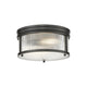 Carnaby 2-Light 13" Round Flush Mount