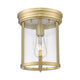 Thayer 1-Light Flush Mount