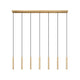 Forest 7-Light Linear Chandelier
