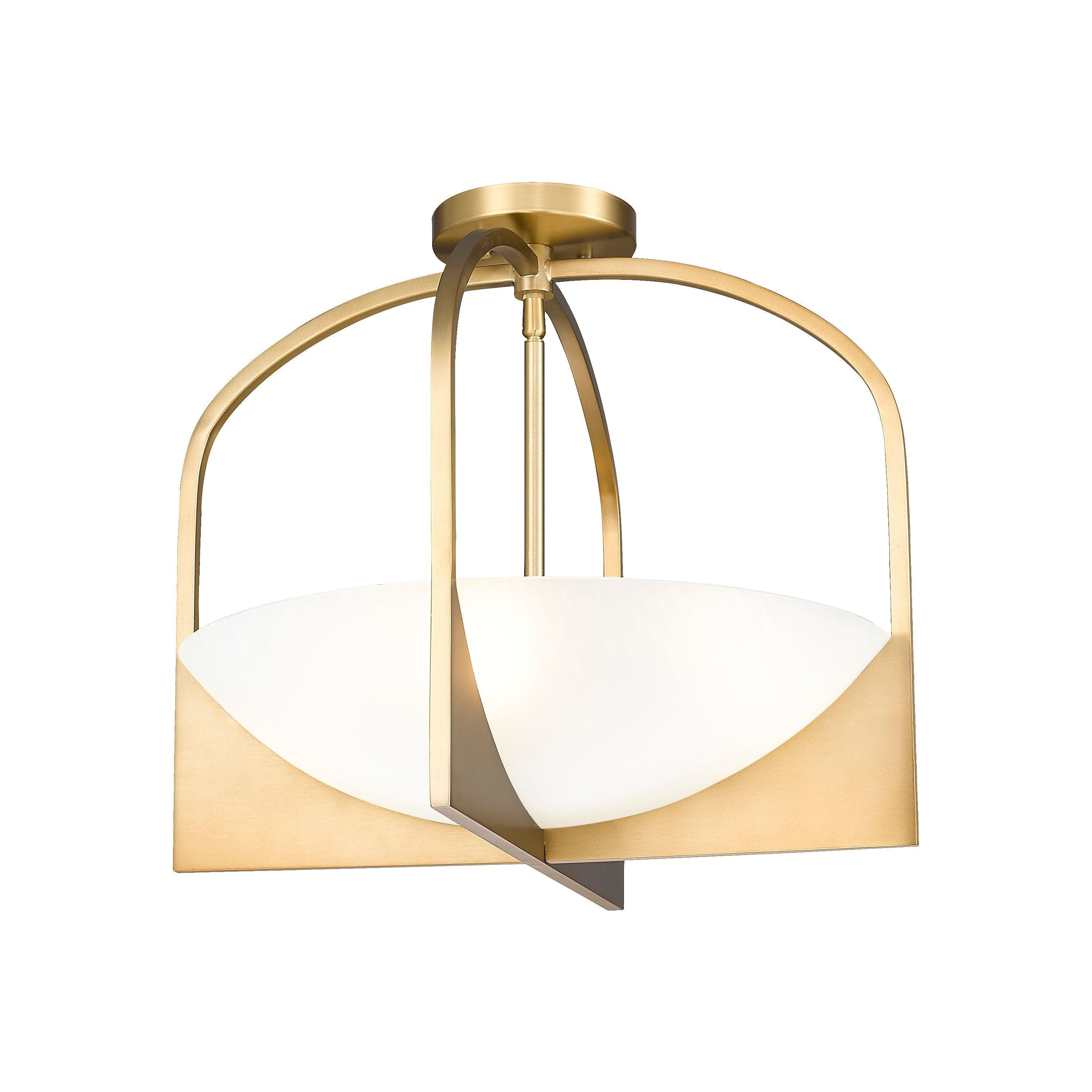 Devon 4-Light Semi Flush Mount