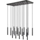 Forest 17-Light Linear Chandelier