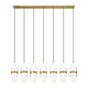 Cayden 7-Light Linear Chandelier