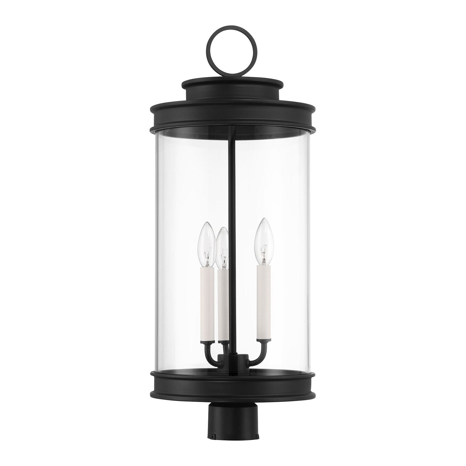 Englewood 3-Light Outdoor Post Lantern