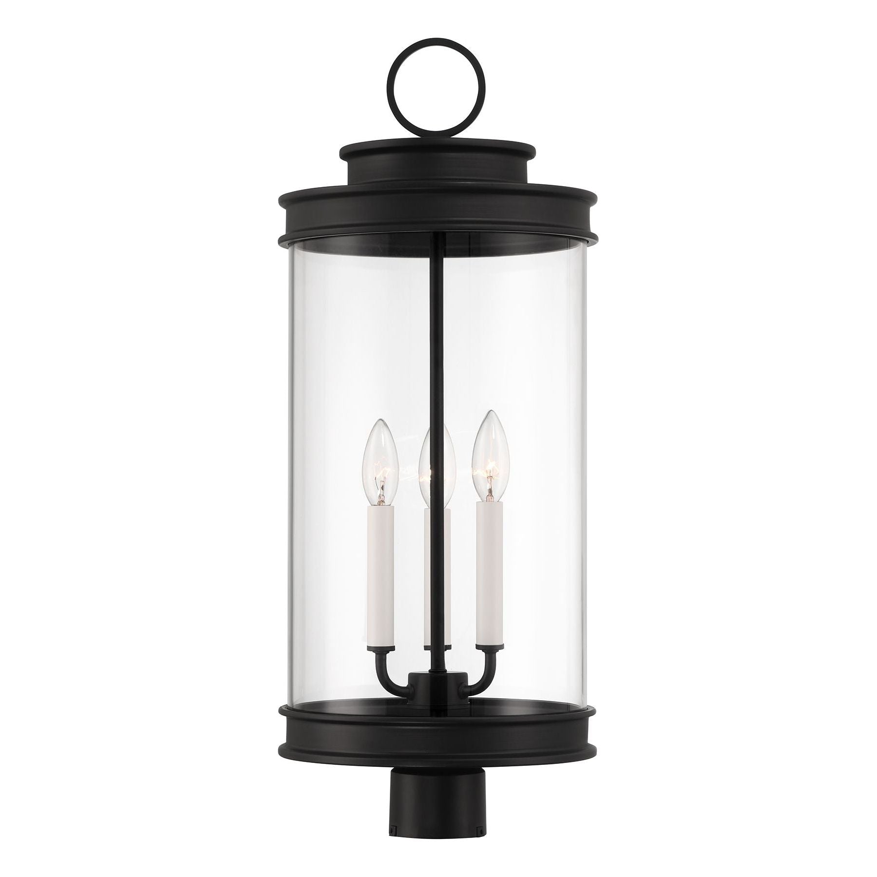 Englewood 3-Light Outdoor Post Lantern