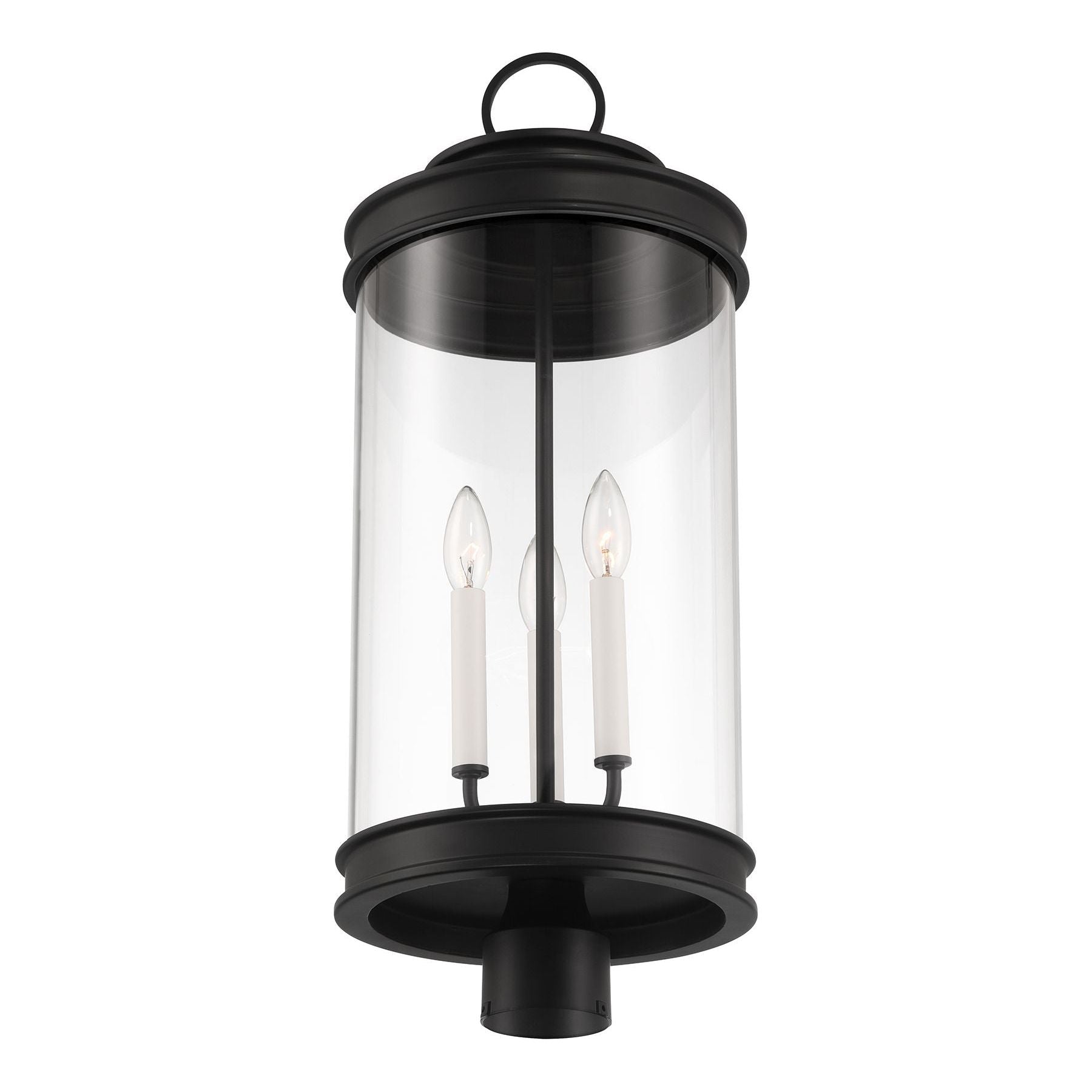 Englewood 3-Light Outdoor Post Lantern