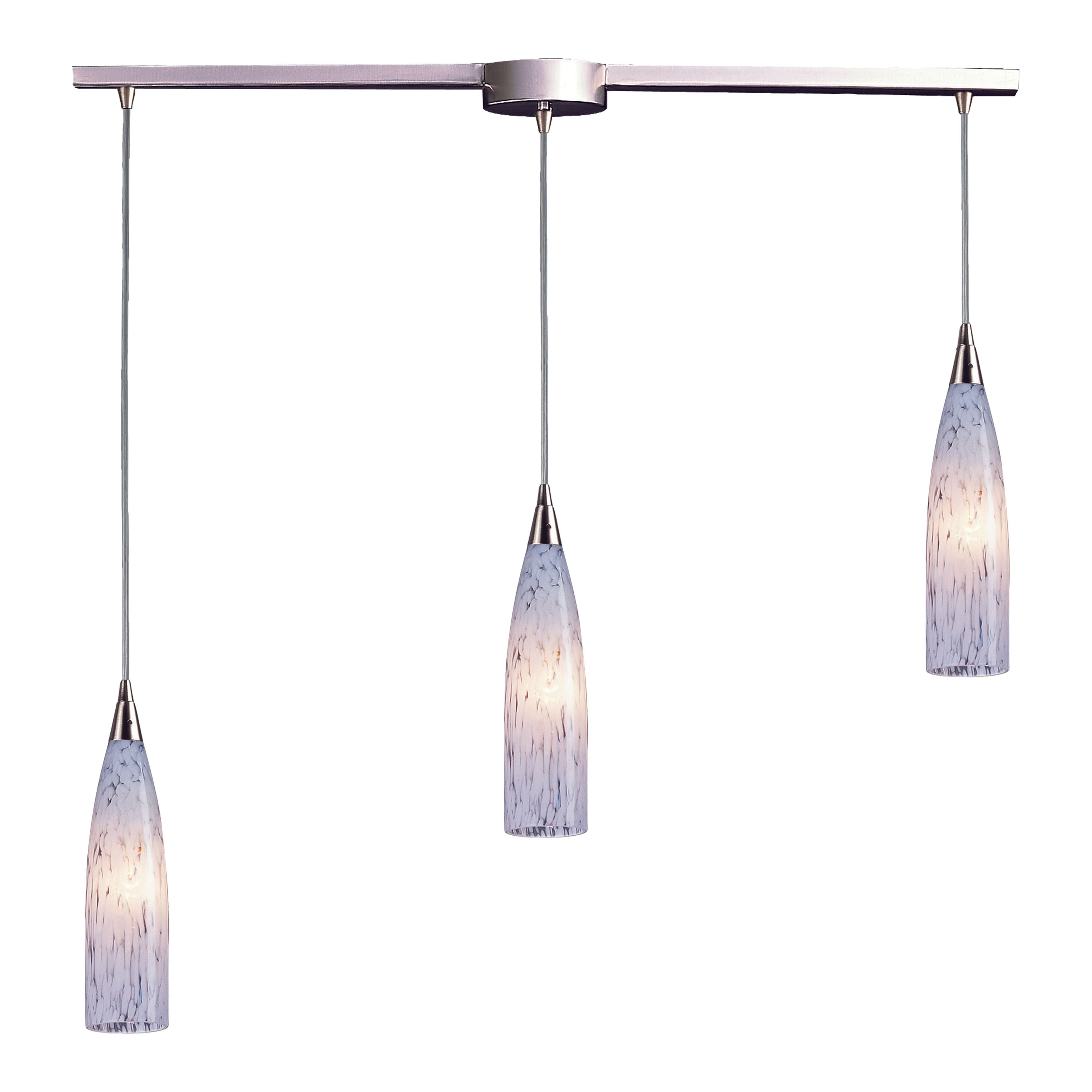 Lungo 36" Wide 3-Light Pendant