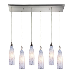 Lungo 30" Wide 6-Light Pendant