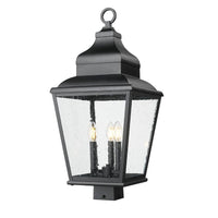 Raphael 3-Light Outdoor Post Mount Fixture