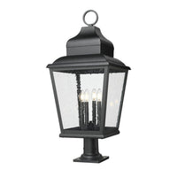 Raphael 4-Light Outdoor Pier Mounted Fixture