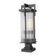 Fortis 2-Light Outdoor Pier Mounted Fixture