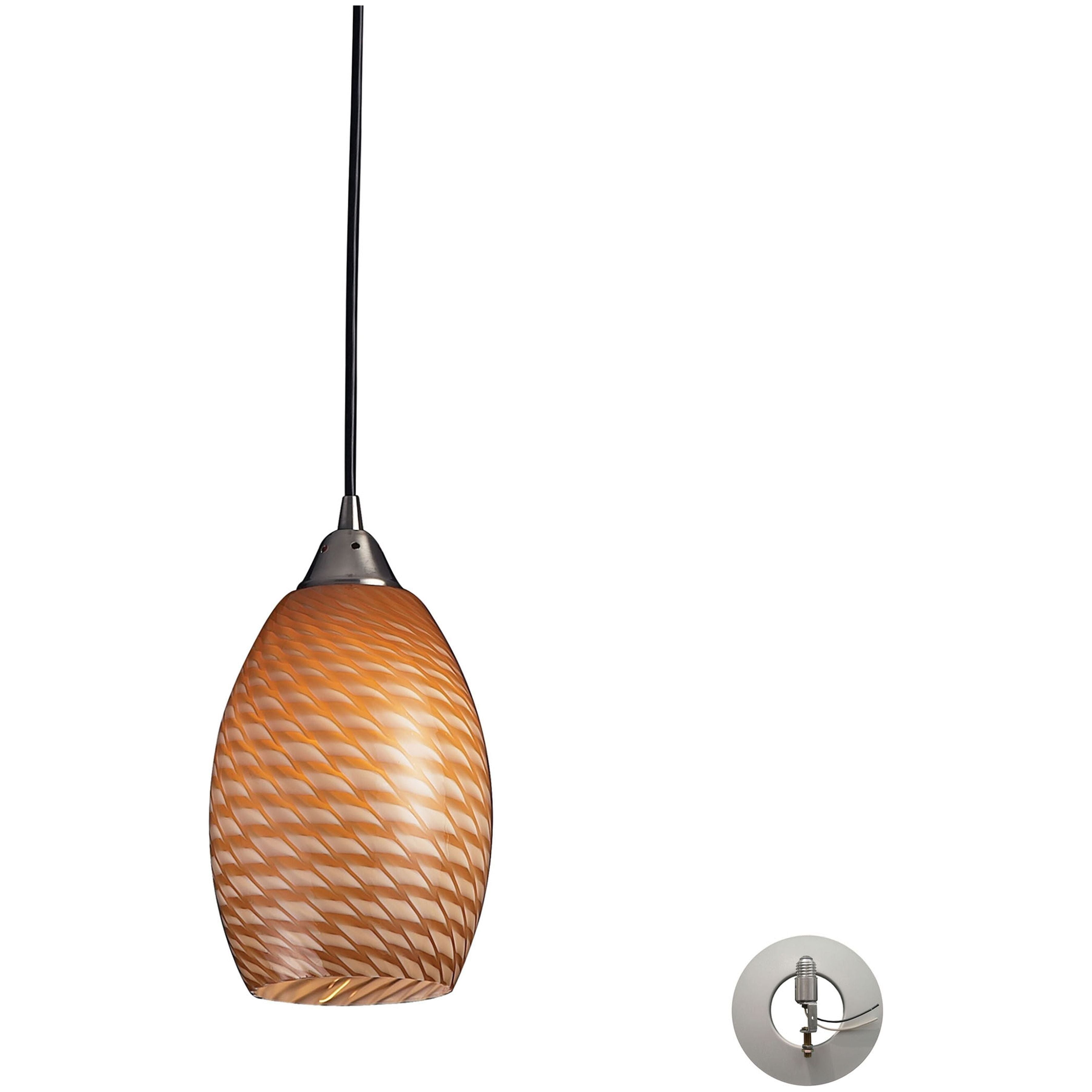 Mulinello 6" Wide 1-Light Pendant