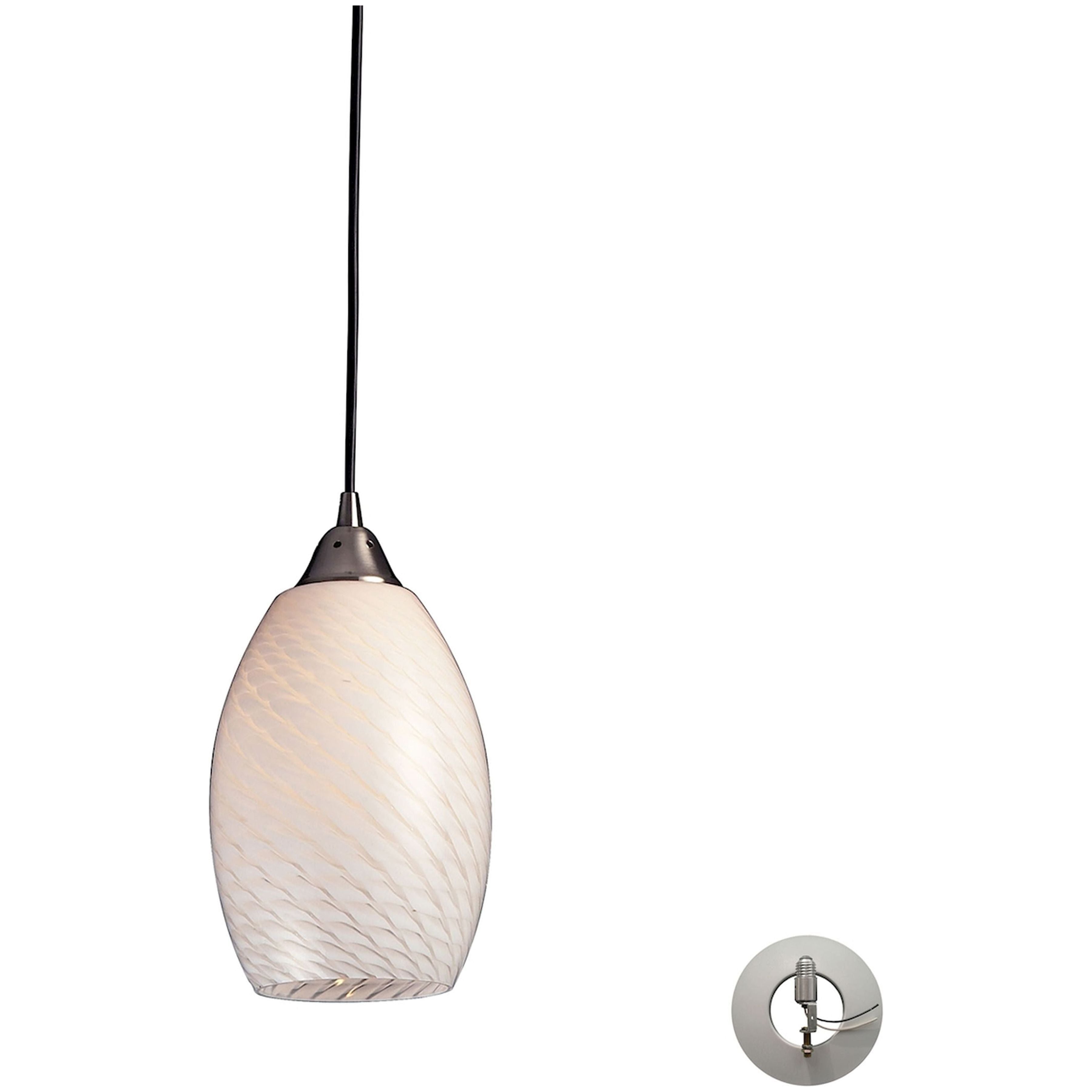 Mulinello 6" Wide 1-Light Pendant