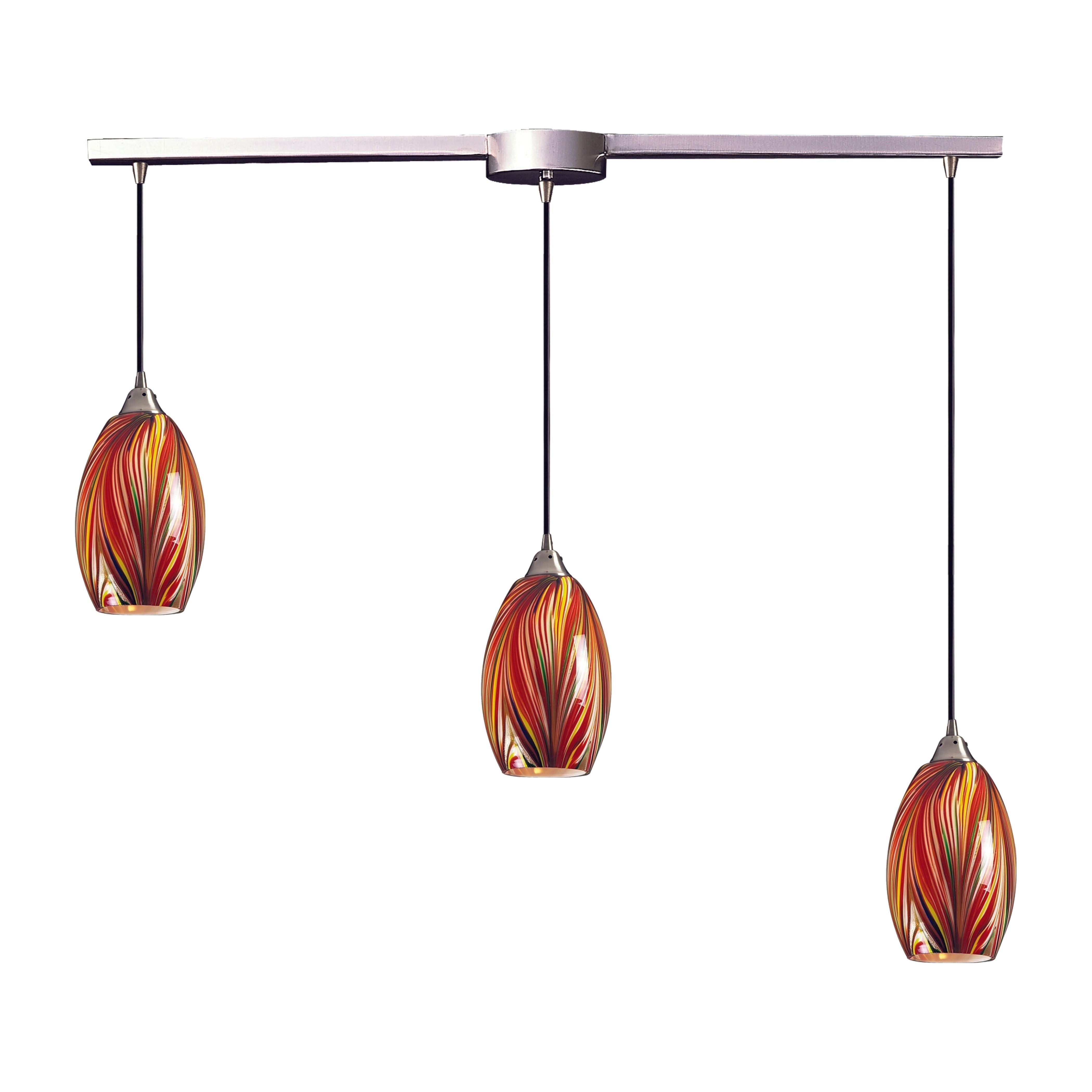 Mulinello 36" Wide 3-Light Pendant