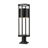 Luca 1-Light 29.75" Outdoor Pier Mounted Fixture