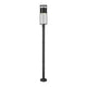 Luca 1-Light Outdoor Post Mounted Fixture