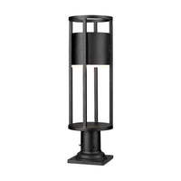 Luca 1-Light 23.75" Outdoor Pier Mounted Fixture