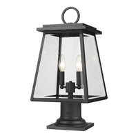 Broughton 2-Light Outdoor Pier Mounted Fixture