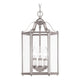 Bretton Three Light Semi-Flush Convertible Pendant