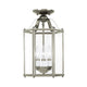 Bretton Three Light Semi-Flush Convertible Pendant