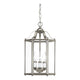 Bretton Three Light Semi-Flush Convertible Pendant