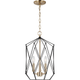 Zarra Medium Three Light Lantern