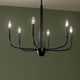 Kichler - Deela 28" 6-Light Chandelier - Lights Canada