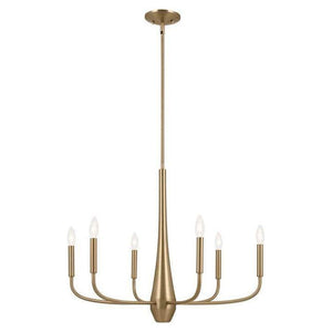 Kichler - Deela 28" 6-Light Chandelier - Lights Canada