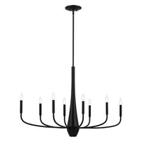 Deela 41" 8-Light Oval Chandelier