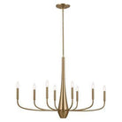 Kichler - Deela 41" 8-Light Oval Chandelier - Lights Canada
