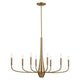 Kichler - Deela 41" 8-Light Oval Chandelier - Lights Canada