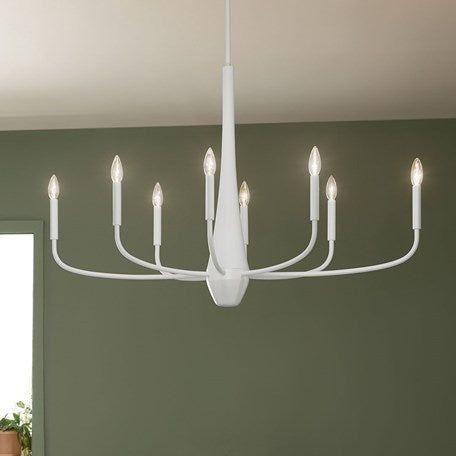 Kichler - Deela 41" 8-Light Oval Chandelier - Lights Canada