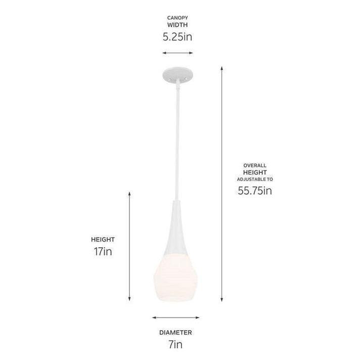 Kichler - Deela 17" 1-Light Pendant - Lights Canada