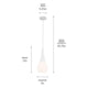 Kichler - Deela 17" 1-Light Pendant - Lights Canada