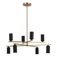 Gala 36" 8-Light Chandelier
