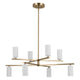 Kichler - Gala 36" 8-Light Chandelier - Lights Canada
