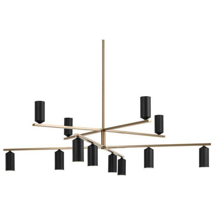 Kichler - Gala 55.75" 12-Light Chandelier - Lights Canada