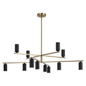 Kichler - Gala 55.75" 12-Light Chandelier - Lights Canada