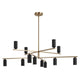 Kichler - Gala 55.75" 12-Light Chandelier - Lights Canada