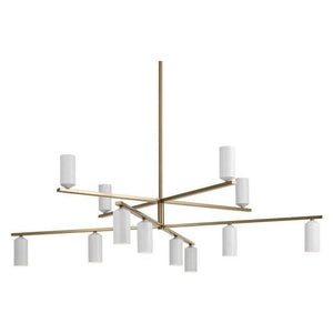 Kichler - Gala 55.75" 12-Light Chandelier - Lights Canada