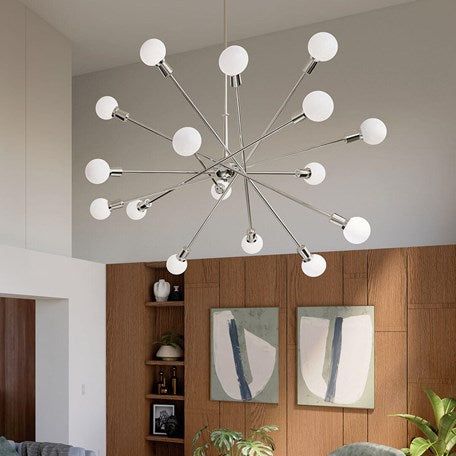 Armstrong 63" 16-Light Chandelier